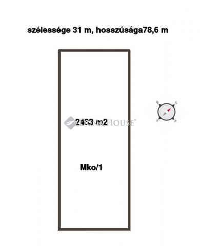 Eladó telek, Csömörön, Csalogány utcában 18 M Ft