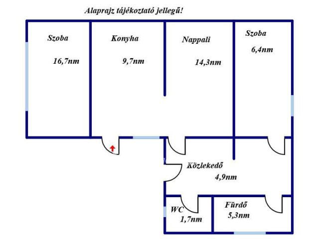 Eladó családi ház, Jászberényben 26.7 M Ft, 2+1 szobás