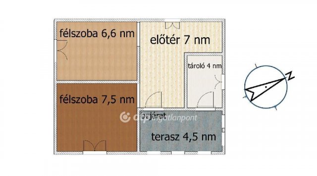 Eladó telek, Dunaharasztin 34.99 M Ft / költözzbe.hu