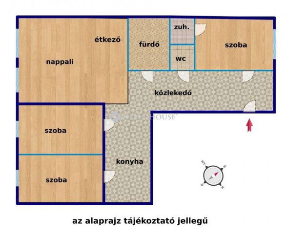 Eladó téglalakás, Budapesten, VII. kerületben, Klauzál téren