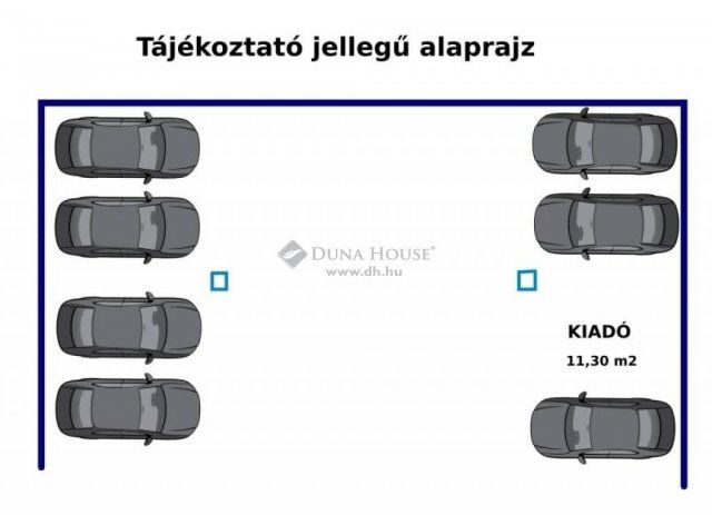 Kiadó garázs, Budapesten, IX. kerületben 30 E Ft / hó