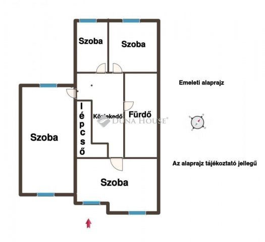Eladó téglalakás, Vecsésen 113.9 M Ft, 5 szobás