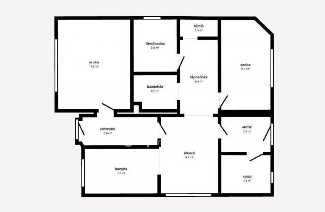 Eladó családi ház, Tiszavasváriban 36.9 M Ft, 3+2 szobás
