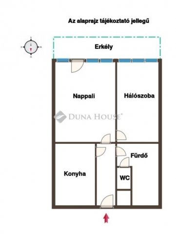 Eladó panellakás, Budapesten, VIII. kerületben 70 M Ft, 2 szobás