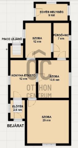 Eladó családi ház, Zalalövőn 39.9 M Ft, 3 szobás