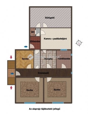 Eladó családi ház, Röszkén 84 M Ft, 3+1 szobás
