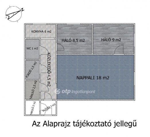 Eladó panellakás, Budapesten, XV. kerületben 75.9 M Ft, 3 szobás