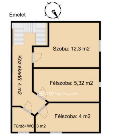 Eladó ikerház, Szigethalmon 78.5 M Ft, 2+2 szobás
