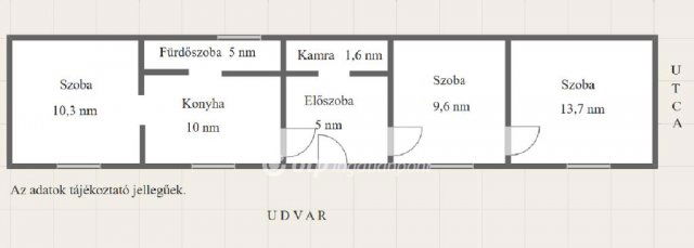 Eladó családi ház, Kisvejkén 7.5 M Ft, 1+2 szobás