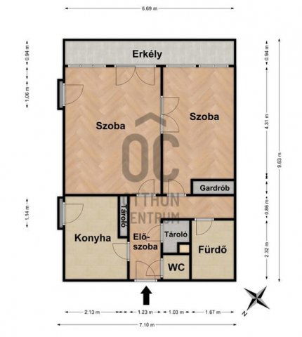 Eladó téglalakás, Budapesten, II. kerületben 105 M Ft, 2 szobás