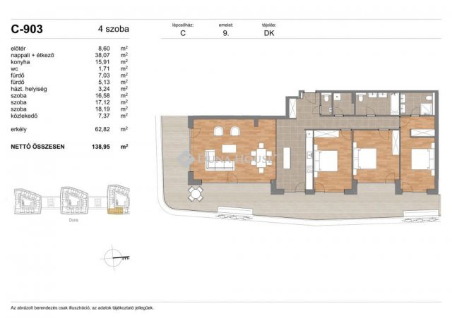 Eladó téglalakás, Budapesten, XI. kerületben 405.7 M Ft