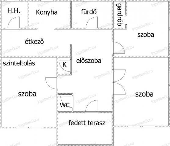 Eladó családi ház, Kecskeméten 79.9 M Ft, 3 szobás