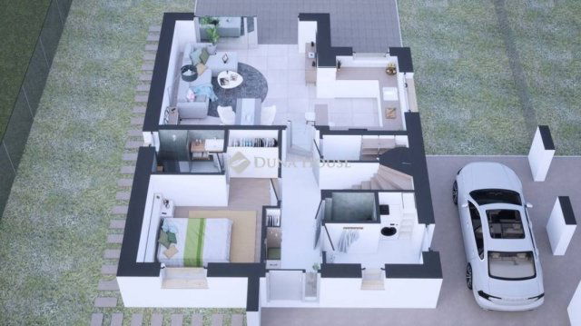 Eladó ikerház, Veresegyházon 149 M Ft, 5 szobás