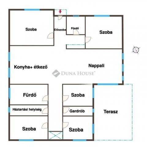 Eladó családi ház, Helvécián 89.9 M Ft, 6 szobás