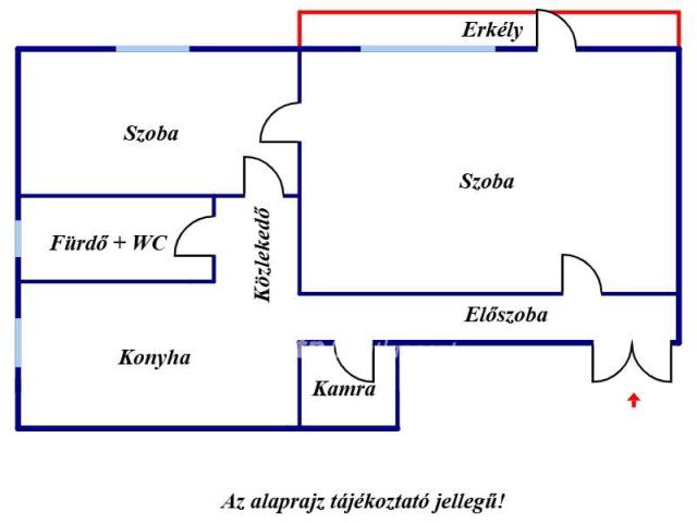 Eladó téglalakás, Kunszentmártonban 27.5 M Ft, 2 szobás