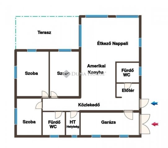 Eladó ikerház, Budapesten, XVIII. kerületben 153 M Ft, 4 szobás