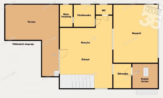 Eladó családi ház, Kiskunhalason 73.9 M Ft, 4 szobás
