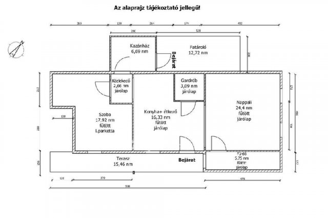 Eladó családi ház, Mosonmagyaróváron 75 M Ft, 2 szobás