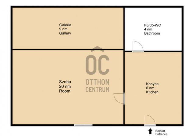 Eladó téglalakás, Budapesten, VIII. kerületben 49.9 M Ft