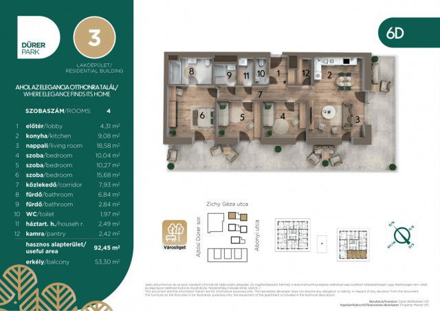 Eladó téglalakás, XIV. kerületben, Ajtósi Dürer soron