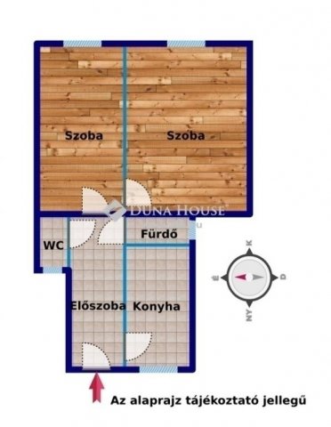 Eladó téglalakás, Budapesten, XIII. kerületben 61.9 M Ft