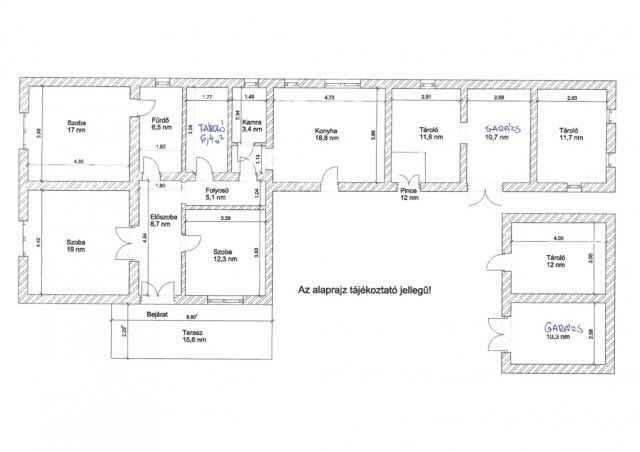 Eladó családi ház, Kecskeméten 55 M Ft, 3 szobás