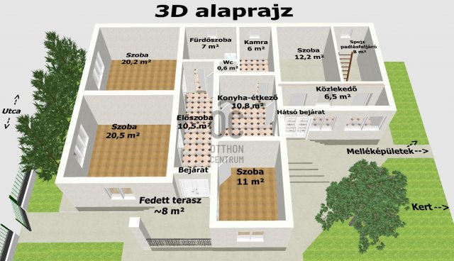 Eladó családi ház, Poroszlón 49 M Ft, 4 szobás