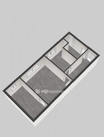 Eladó téglalakás, Pápán 33.99 M Ft, 1+1 szobás