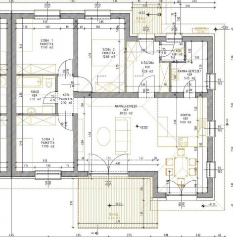 Eladó ikerház, Tahitótfalun 93.9 M Ft, 4 szobás
