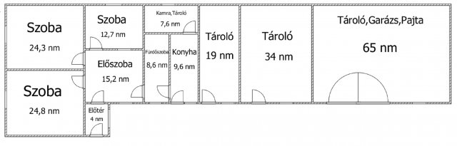 Eladó családi ház, Devecseren 9.9 M Ft, 3 szobás