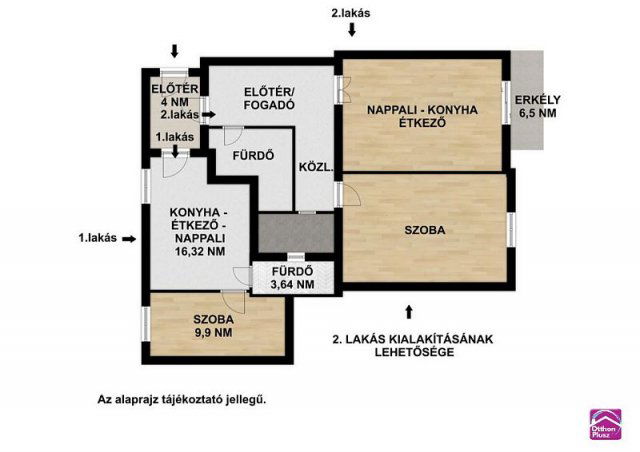 Eladó téglalakás, Budapesten, VI. kerületben, Bajza utcában