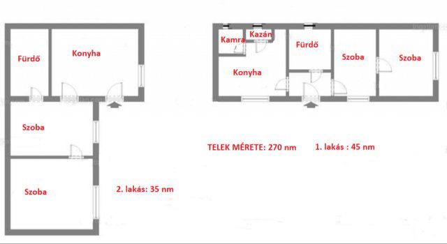 Eladó családi ház, Budapesten, XX. kerületben 74.9 M Ft
