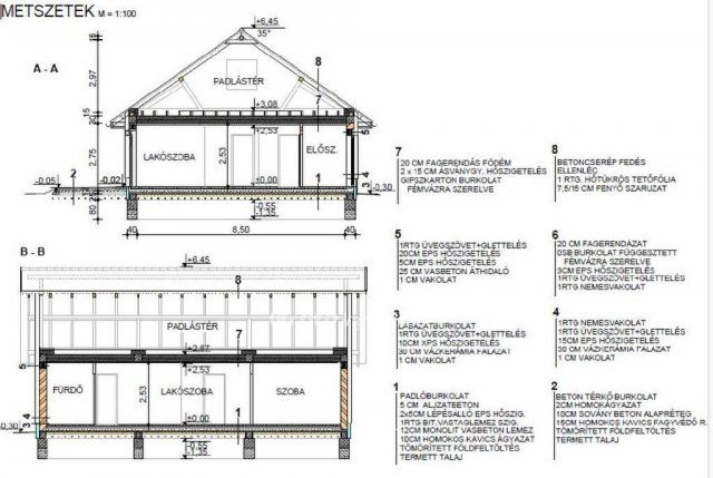 Eladó családi ház, Makádon 78.9 M Ft, 5 szobás