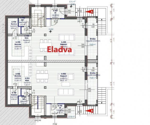 Eladó ikerház, Budapesten, II. kerületben 329.9 M Ft, 4 szobás
