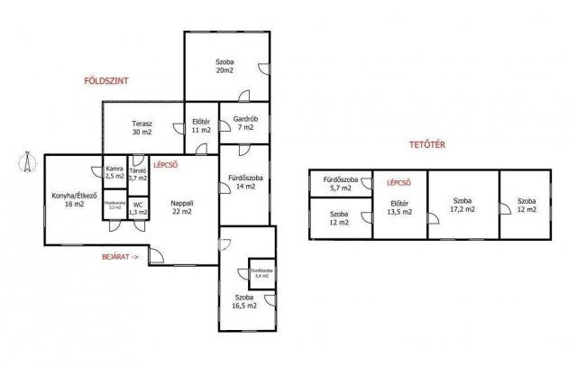 Eladó családi ház, Nyírpazonyon 83 M Ft, 5 szobás