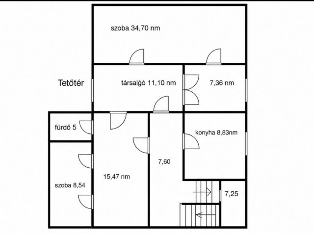 Eladó családi ház, Mátraderecskén 47.9 M Ft, 5 szobás