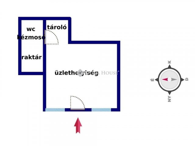Kiadó üzlethelyiség, Gyöngyösön 110 E Ft / hó