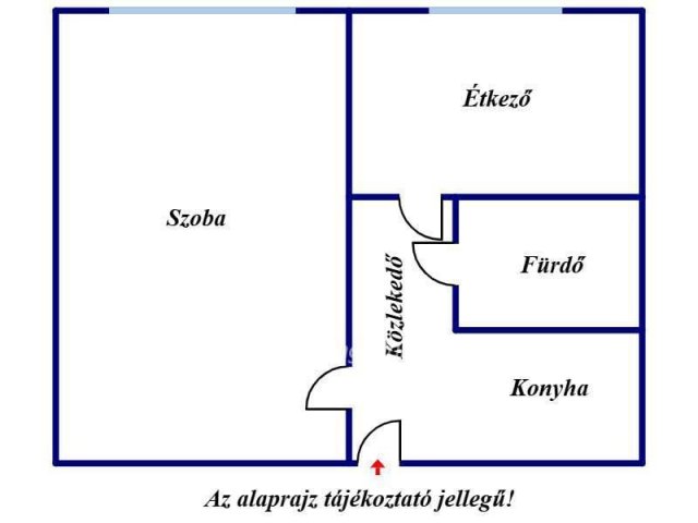 Eladó panellakás, Szegeden 40.2 M Ft, 1+1 szobás