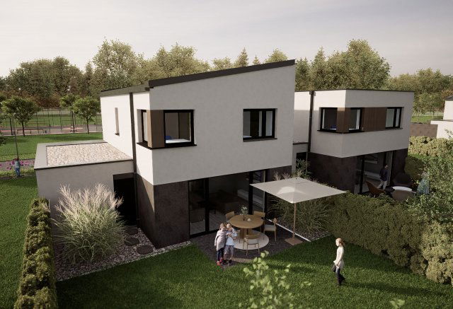 Eladó sorház, Máriakálnokon 79.99 M Ft, 4 szobás