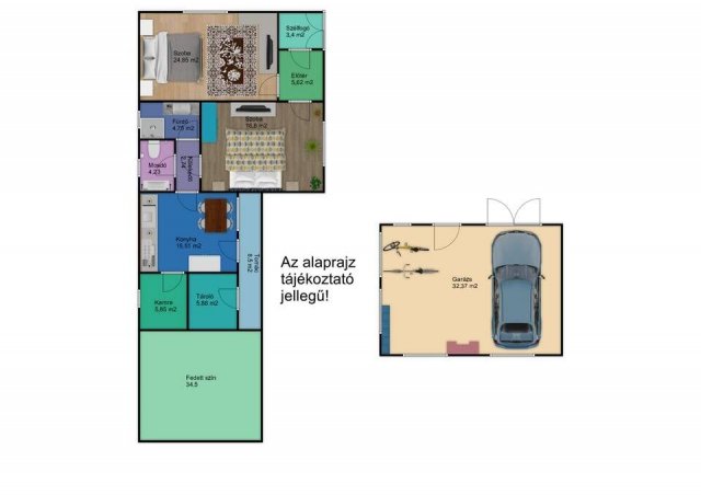 Eladó családi ház, Békéscsabán 24.99 M Ft, 2 szobás