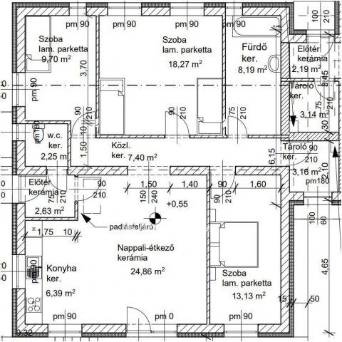 Eladó sorház, Dunaharasztin 99.9 M Ft, 3+1 szobás
