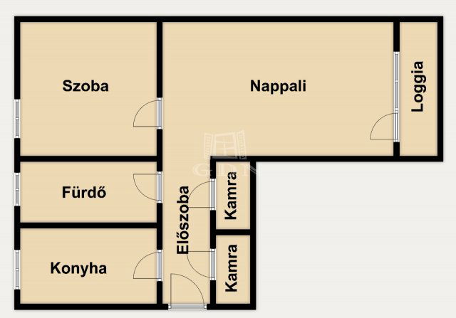 Eladó téglalakás, Budapesten, X. kerületben 62.99 M Ft, 2 szobás