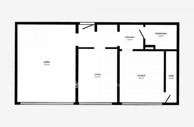 Eladó panellakás, Mátészalkán 33.5 M Ft, 1+1 szobás