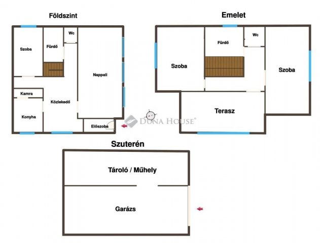 Kiadó családi ház, albérlet, Kecskeméten 375 E Ft / hó