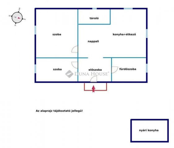 Eladó családi ház, Monoron 59.9 M Ft, 3 szobás