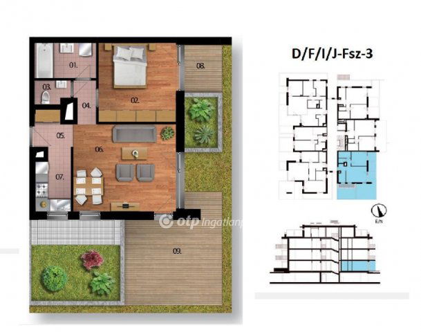 Eladó téglalakás, Budapesten, XI. kerületben 86.65 M Ft