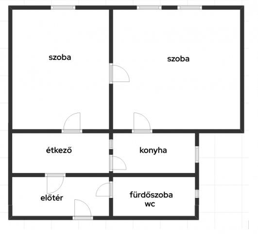 Eladó téglalakás, Budapesten, VI. kerületben 58 M Ft, 2 szobás
