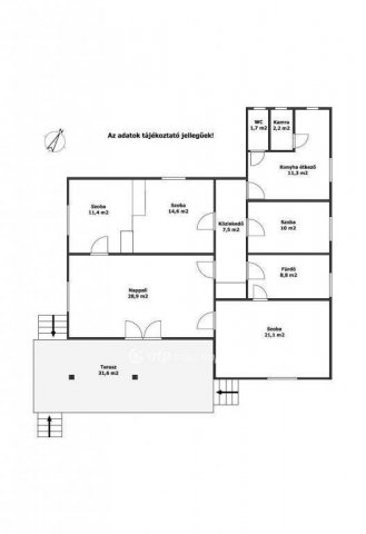 Eladó téglalakás, Siófokon 120 M Ft, 4 szobás