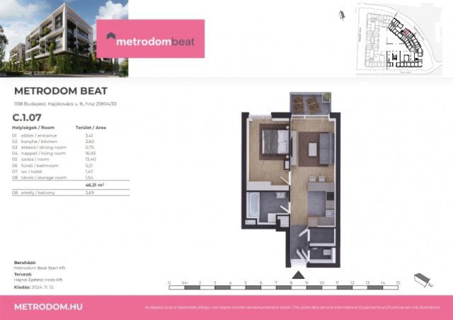 Eladó téglalakás, Budapesten, XIII. kerületben, Turóc utcában