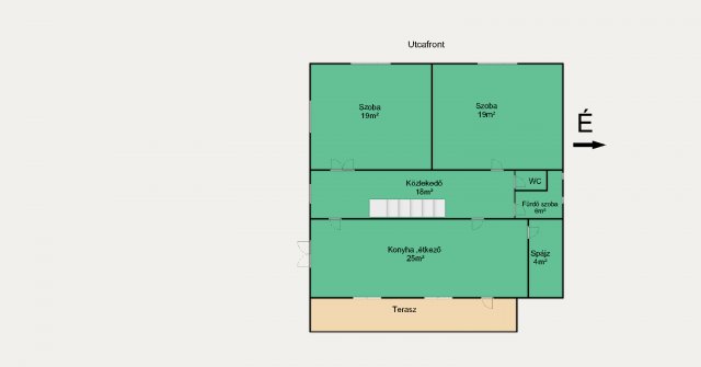 Eladó családi ház, Mádon 48 M Ft, 3 szobás
